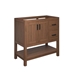 Ashlyn 36” Wood Bathroom Vanity Cabinet (Sink Basin Not Included) - Walnut - MOD9766