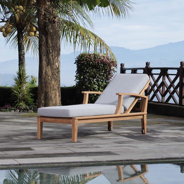 Marina outdoor 2024 patio teak modway