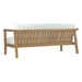 Bayport 4 Piece Outdoor Patio Teak Set A - Natural White - MOD1503