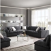 Commix Down Filled Overstuffed 5 Piece Sectional Sofa Set B - Gray - MOD1649