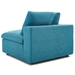 Commix Down Filled Overstuffed 5 Piece Sectional Sofa Set A - Teal - MOD1653