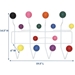 Gumball Coat Rack - Multicolored - MOD2485