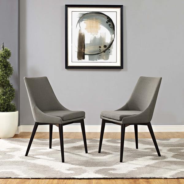 Free Shipping Modway Viscount Dining Side Chair Fabric Set of 2