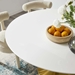 Lippa 54" Round Wood Dining Table - Gold White - MOD4641