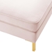 Ardent Performance Velvet Ottoman - Pink - MOD6286