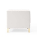 Shift Channel Tufted Performance Velvet Armchair - White - MOD6660