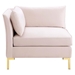 Ardent Performance Velvet Loveseat - Pink - MOD6927