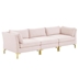 Ardent Performance Velvet Sofa - Pink