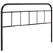 Serena Queen Steel Headboard - Brown - MOD7779