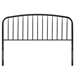 Nova Twin Metal Headboard - Black - MOD8483