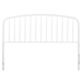 Nova Queen Metal Headboard - White - MOD8494