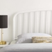 Nova Queen Metal Headboard - White - MOD8494