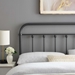 Sage Twin Metal Headboard - Gray - MOD8501