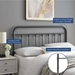 Sage Twin Metal Headboard - Gray - MOD8501