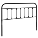 Sage Full Metal Headboard - Black - MOD8503