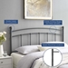 Abigail Full Metal Headboard - Gray - MOD8521