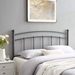 Abigail Full Metal Headboard - Gray - MOD8521