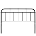 Alessia Full Metal Headboard - Black - MOD8535