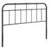 Alessia Full Metal Headboard - Gray