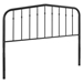 Lennon Full Metal Headboard - Black - MOD8551