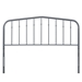 Lennon Queen Metal Headboard - Gray - MOD8557