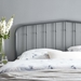 Lennon Queen Metal Headboard - Gray - MOD8557