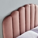 Veronique Twin Performance Velvet Headboard - Dusty Rose - MOD8647