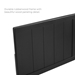 Robbie Queen Wood Headboard - Black - MOD8712