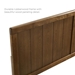 Robbie King Wood Headboard - Walnut - MOD8717