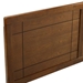 Archie Full Wood Headboard - Walnut - MOD8723