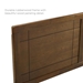 Archie Full Wood Headboard - Walnut - MOD8723