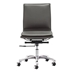 Lider Plus Armless Office Chair Gray