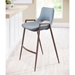 Desi Gray Counter Chair - Set of Two - ZUO5020