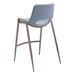 Desi Gray Counter Chair - Set of Two - ZUO5020