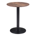 Alto Brown and Black Bistro Table