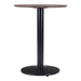 Alto Brown and Black Bistro Table - ZUO5047