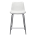 Byron White Counter Chair - ZUO5083