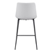 Byron White Counter Chair - ZUO5083