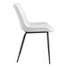 Byron White Dining Chair - Set of Two - ZUO5086