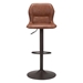 Vital Vintage Brown Bar Chair - ZUO5301