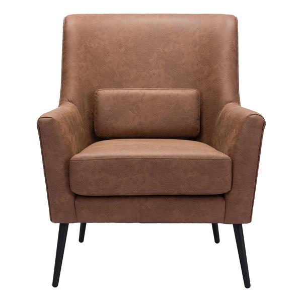 Ontario Vintage Brown Accent Chair 