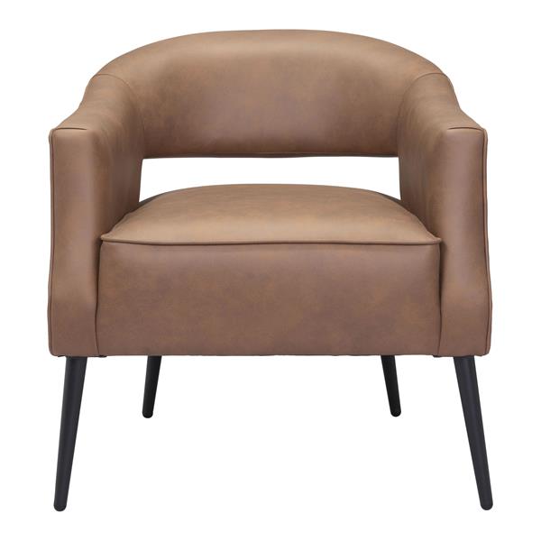 Berkeley Vintage Brown Accent Chair 