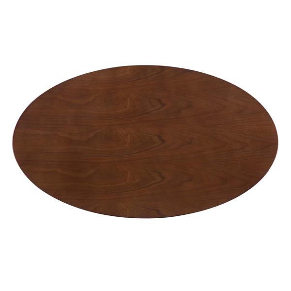 Tupelo 48" Oval Dining Table - Gold Walnut - MOD11573